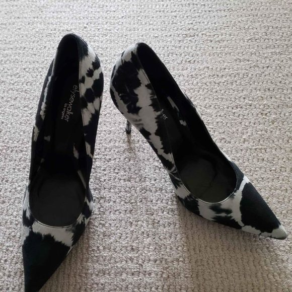 NEW in Box  Elyse Walker Suede Tie Dye Pump Heels Women 7.5 (37.5 EU) - Picture 2 of 7